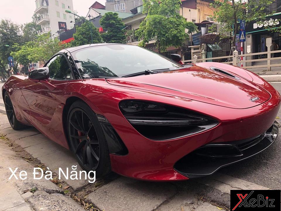 Siêu xe McLaren 720S Cường Đô-la từng xem mắt bất ngờ xuất hiện trên đường phố Hà Nội