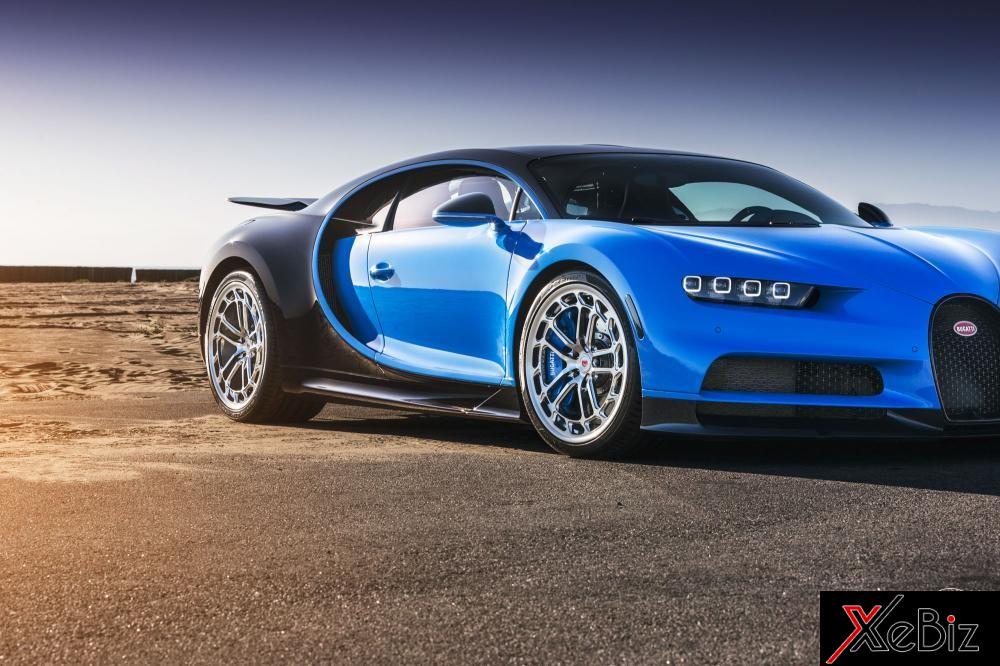 Bugatti Chiron sành điệu qua bộ mâm độ của Vossen Bugatti Chiron sành điệu qua bộ mâm độ của Vossen