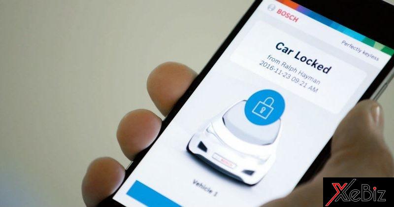 Smartphone sẽ trở thành chìa khóa từ xa của xe hơi Tính năng mới của smartphone