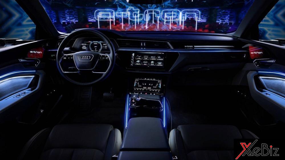 Tổng quan nội thất của Audi e-tron Quattro
