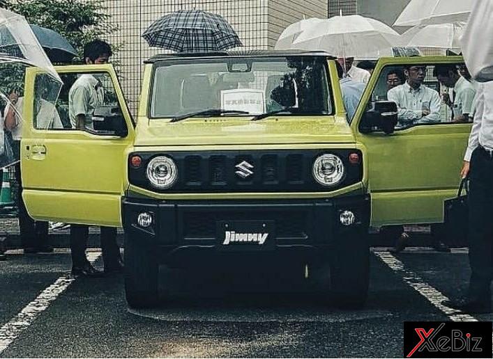 Hình ảnh chiếc Suzuki Jimny 2019 tại Nhật Bản