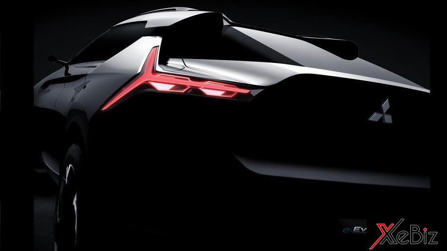 Teaser nhá hàng phiên bản Mitsubishi e-Evolution thế hệ mới Teaser nhá hàng phiên bản Mitsubishi e-Evolution thế hệ mới 1