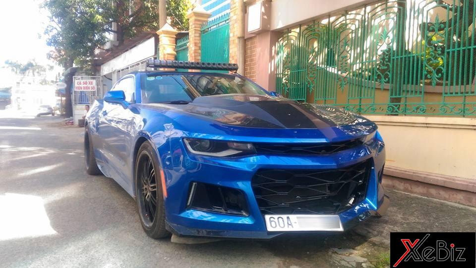 "Quái vật" Chevrolet Camaro "ZL1 2018" của người chơi xe Đồng Nai