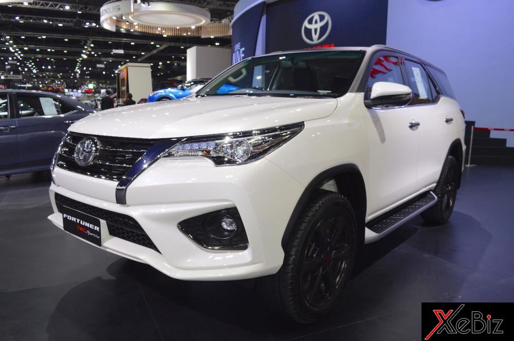 Chi tiết Toyota Fortuner TRD Sportivo phiên bản Thái