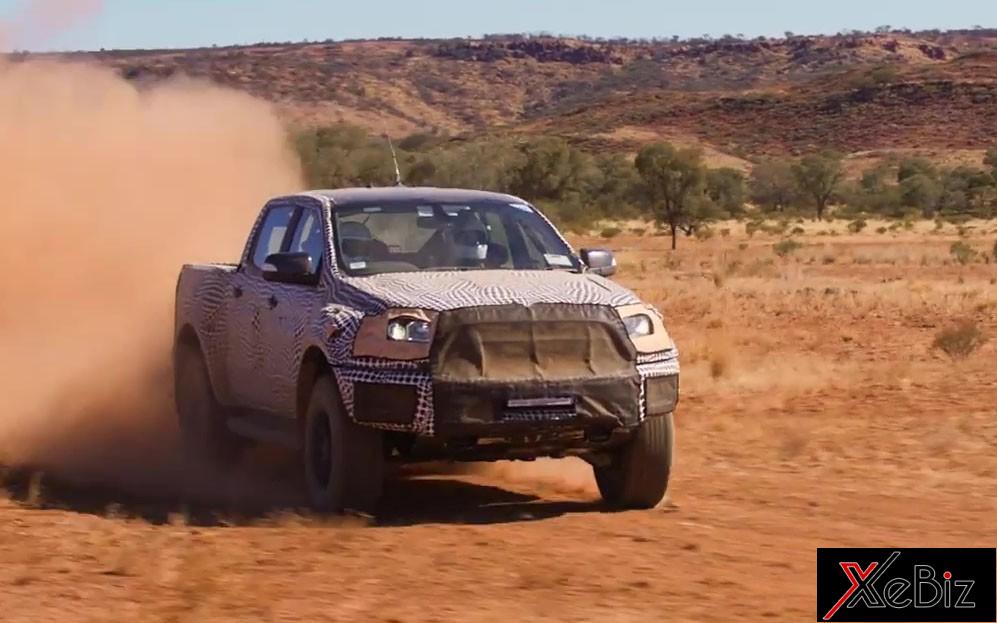 Xem Ford Ranger Raptor 2018 thử sức mạnh.
