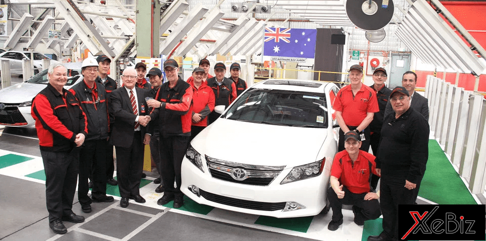 Xuất xưởng chiếc Toyota Camry cuối cùng ở Úc Xuất xưởng chiếc Toyota Camry cuối cùng ở Úc 1